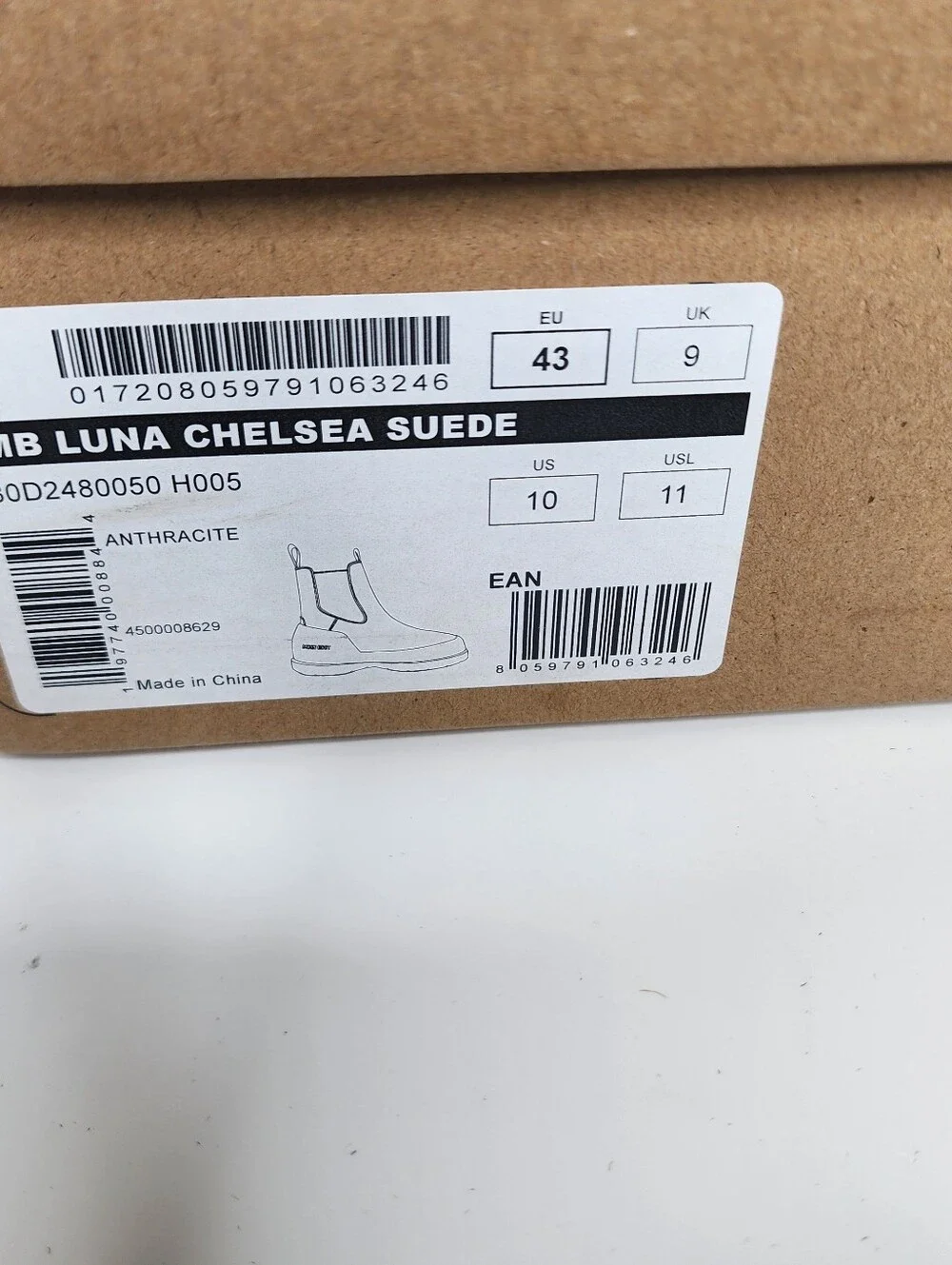 Moon Boot suede chelsea